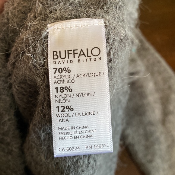 Buffalo Wool Sweater With Chest Tie - Picture 8 of 8